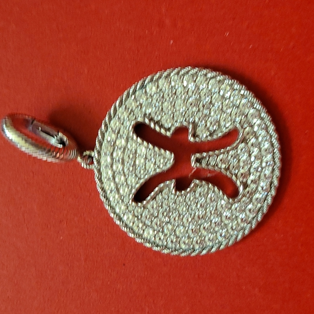 Rare Judith Ripka zodiac pendant/enhancer.